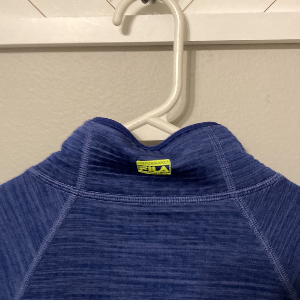 Fila 1/4 zip reflective dot sport long sleeve - Picture 9 of 10